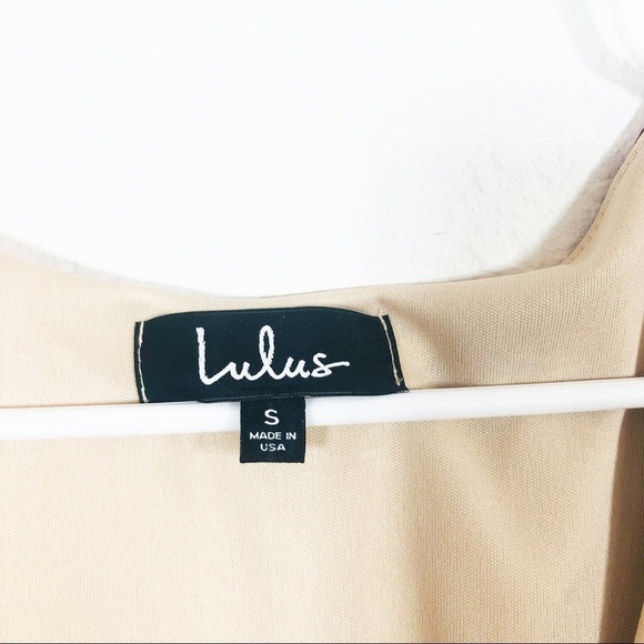 Lulus🔥SALE🔥Shifting dears tan and brown floral shift dress Small - Picture 5 of 9